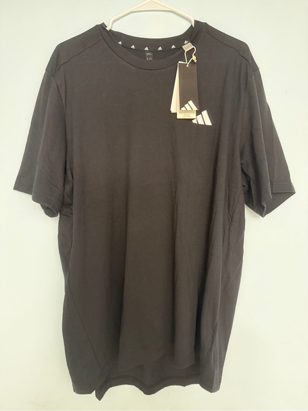 Adidas XL Men Black & White AEROREADY Designed to Move Sport T-Shirt GT5545